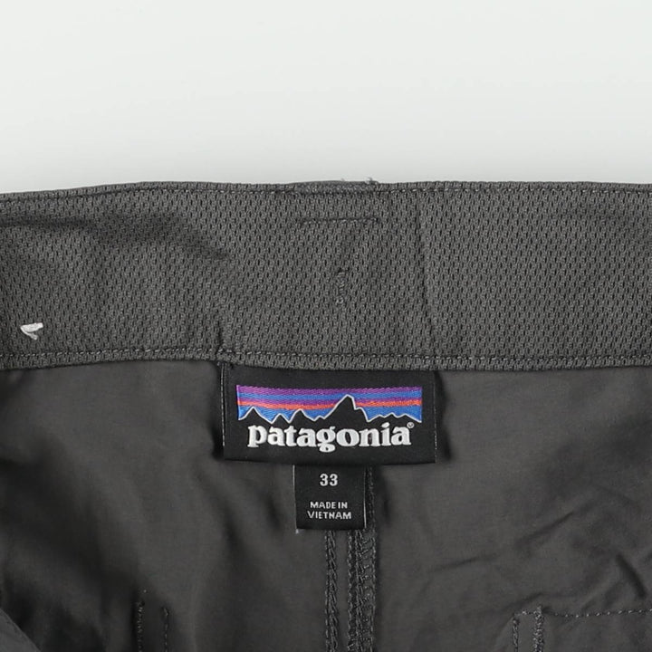 Patagonia Quandary Pants Shorts 55176FA19 Nylon Shaka Shaka Pants Men's Size W34 others gray type Vintage Second Hand
