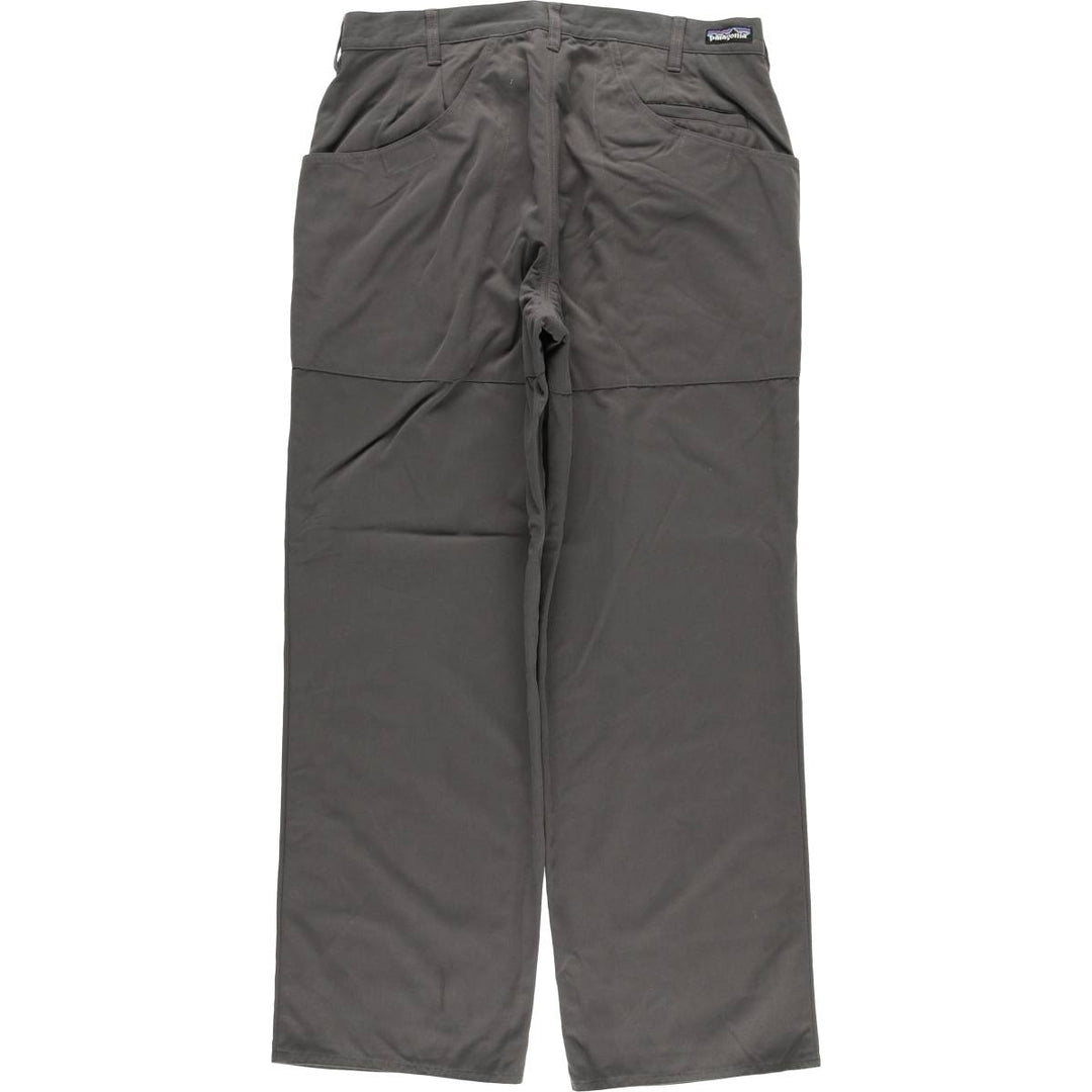 2000s~ Patagonia Regular Nylon Stand Up Pants 56130S8 Nylon Pants, Shaka Shaka Pants, Men's Size W34 Nylon gray type Vintage Second Hand