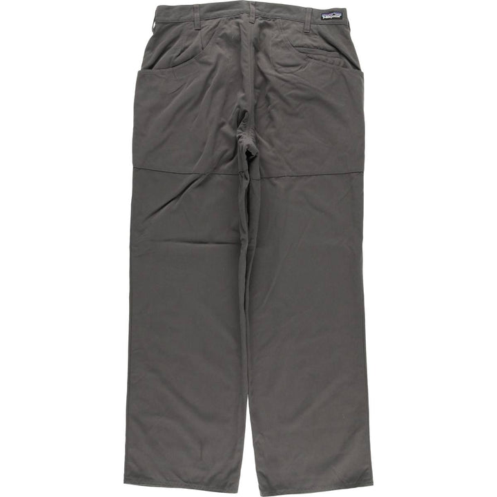 2000s~ Patagonia Regular Nylon Stand Up Pants 56130S8 Nylon Pants, Shaka Shaka Pants, Men's Size W34 Nylon gray type Vintage Second Hand