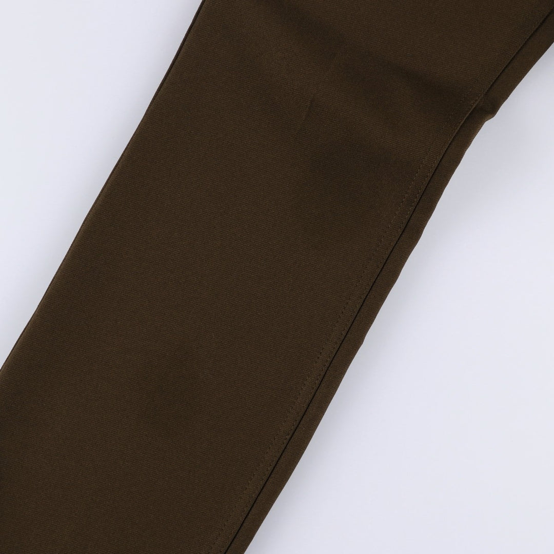 90s-00'S Wrangler Dress Jeans Slacks Pants Men's W33 Vintage polyester brown type Vintage Second Hand