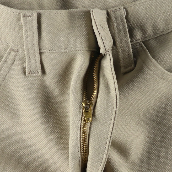 Vintage 1990'S Levi's STA-PREST flared pants (10517-6122), made in the USA, size W34. unclear Beige type Vintage Second Hand