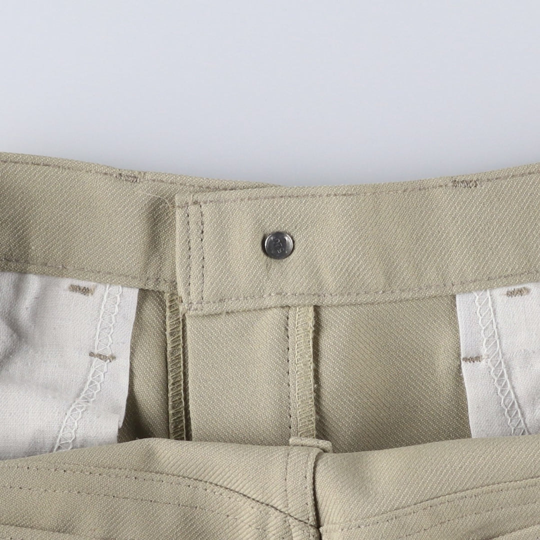 Vintage 1990'S Levi's STA-PREST flared pants (10517-6122), made in the USA, size W34. unclear Beige type Vintage Second Hand