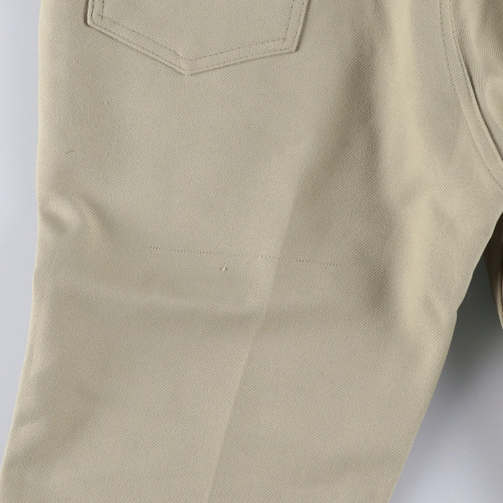 Vintage 1990'S Levi's STA-PREST flared pants (10517-6122), made in the USA, size W34. unclear Beige type Vintage Second Hand