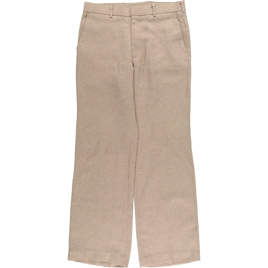 Vintage 1980'S Levi's Action Slacks Sta-Press flare pants, men's size W32. unclear Beige type Vintage Second Hand