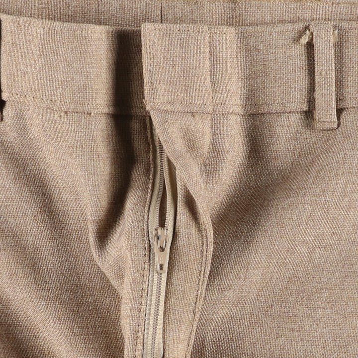 Vintage 1980'S Levi's Action Slacks Sta-Press flare pants, men's size W32. unclear Beige type Vintage Second Hand