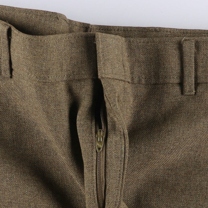 Vintage Levi's Action Slacks STA-PREST flared pants from the 1980'S and 1990s, size 27690-6429, men's size 33. unclear brown type Vintage Second Hand