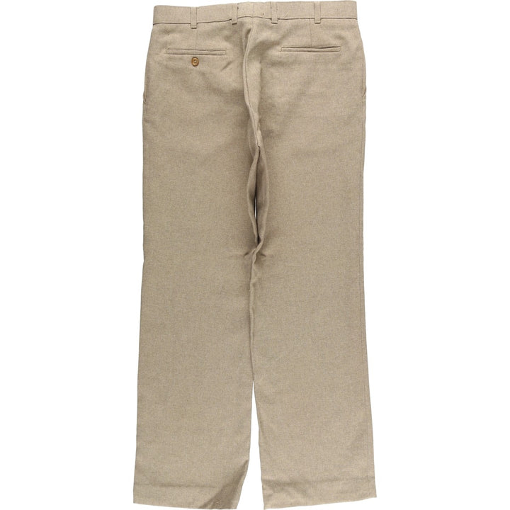Vintage 80s-90'S Levi's Action Slacks Sta-Press Flare Pants, Men's, Size 35 unclear Beige type Vintage Second Hand