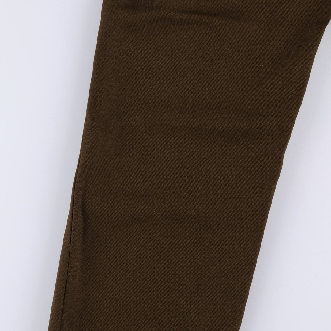 Vintage 1980'S Levi's Action Slacks Sta-Press flare pants, men's size 34. unclear brown type Vintage Second Hand