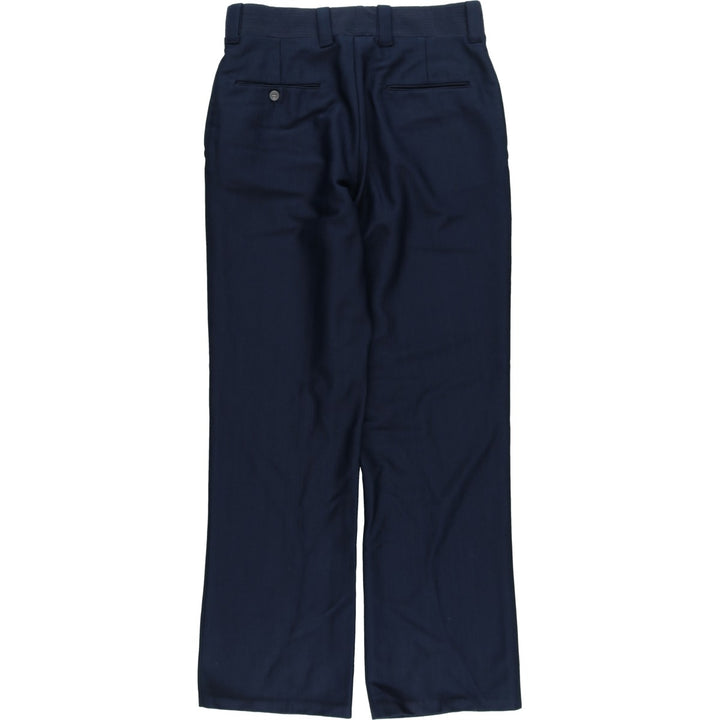 Vintage 70s-80'S Men's Slacks, Size W30 unclear navy blue type Vintage Second Hand