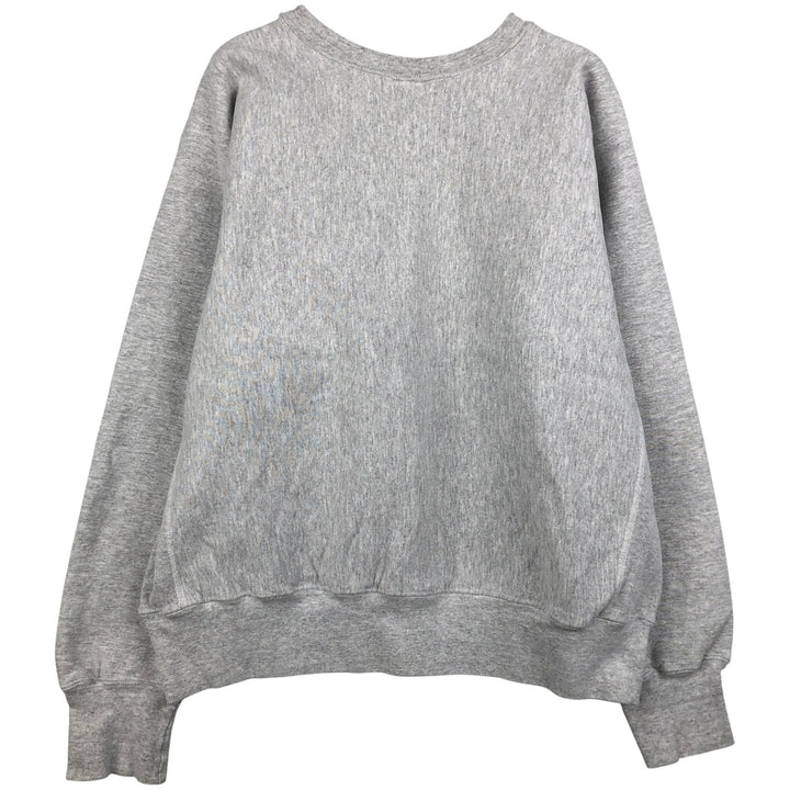 EAGLE Print Sweatshirt, Made in USA, Men's Size L cotton gray type Vintage Second Hand