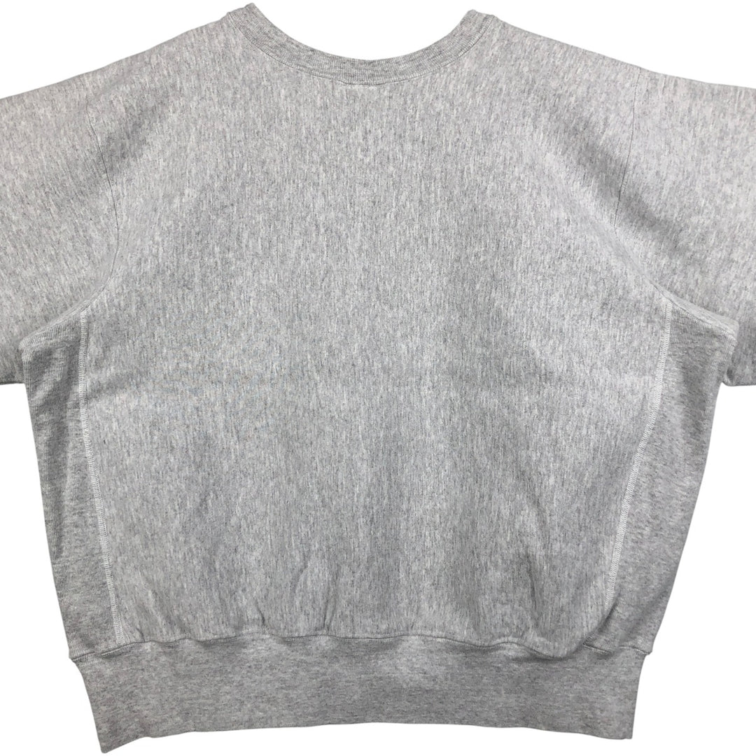 EAGLE Print Sweatshirt, Made in USA, Men's Size L cotton gray type Vintage Second Hand
