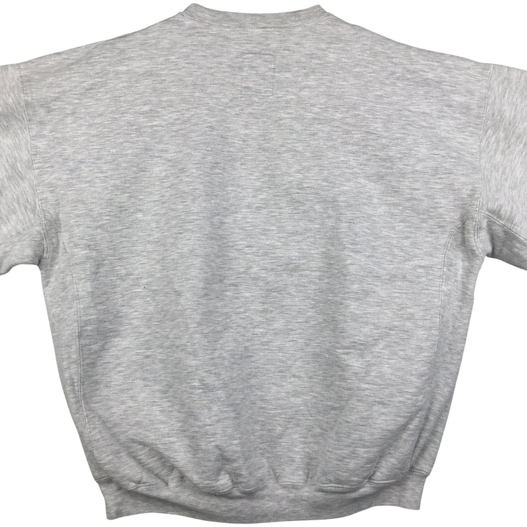Vintage 90'S Russell PRO COTTON printed sweatshirt, Made in USA, Men's XL cotton gray type Vintage Second Hand