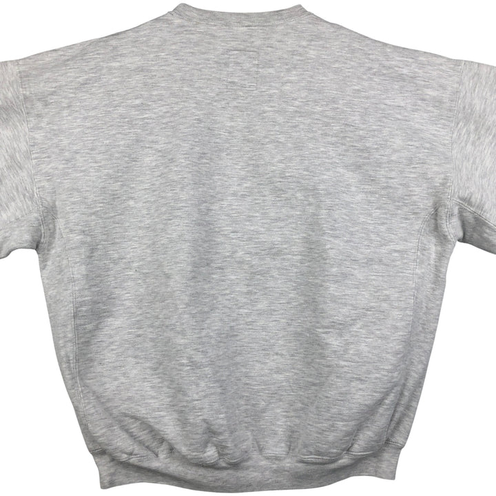 Vintage 90'S Russell PRO COTTON printed sweatshirt, Made in USA, Men's XL cotton gray type Vintage Second Hand