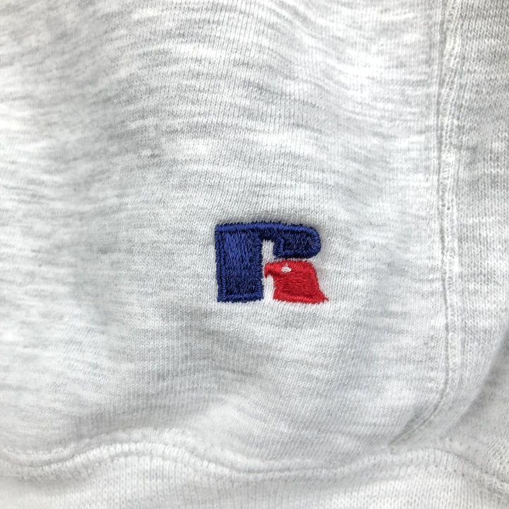 Vintage 90'S Russell PRO COTTON printed sweatshirt, Made in USA, Men's XL cotton gray type Vintage Second Hand