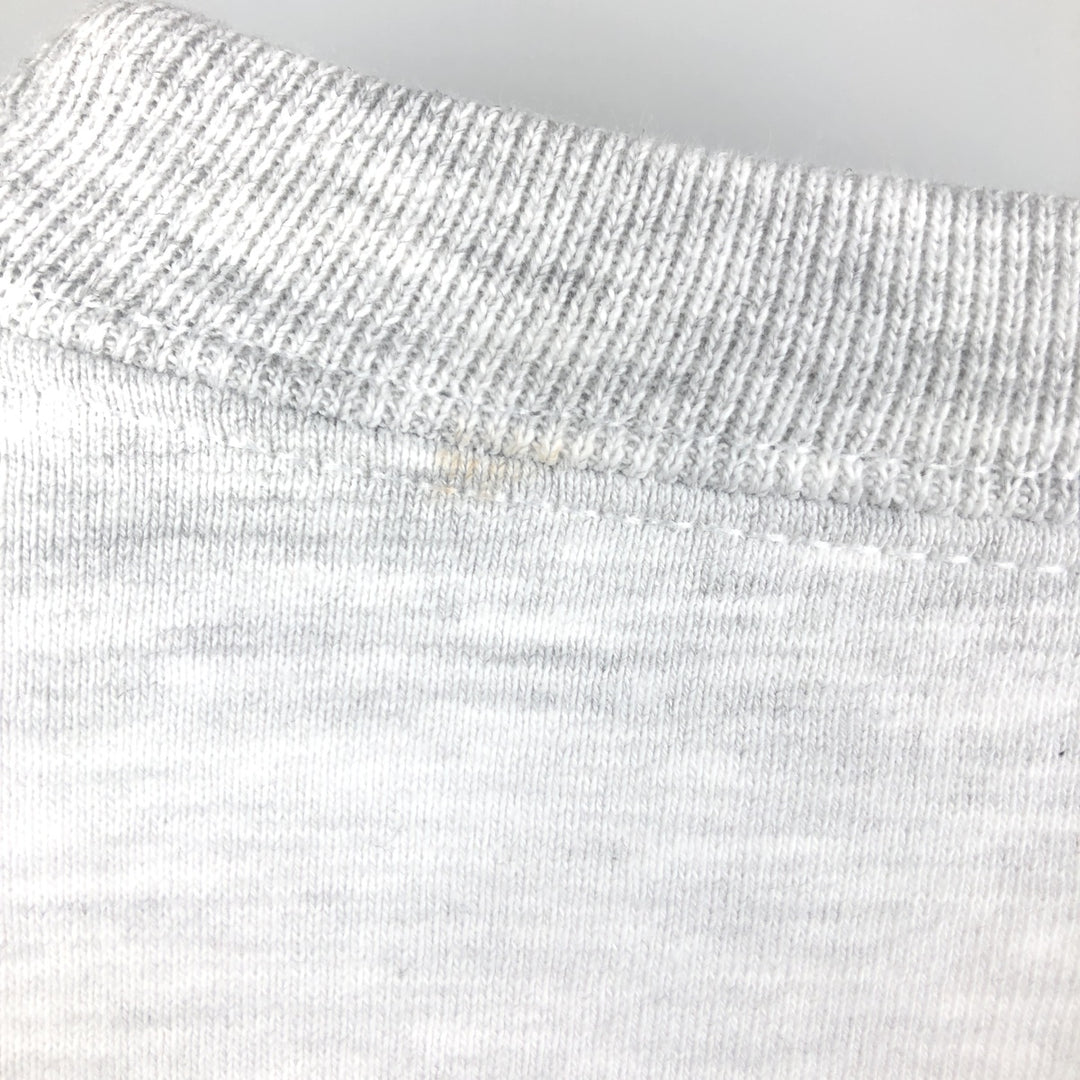 Vintage 90'S Russell PRO COTTON printed sweatshirt, Made in USA, Men's XL cotton gray type Vintage Second Hand