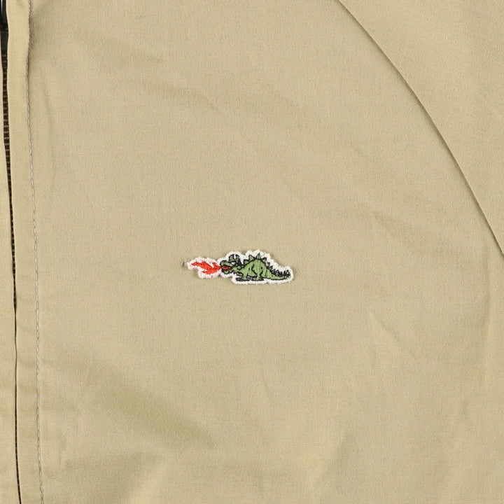 Vintage 1980'S Sears Braggin' Dragon Blouson, Men's Size Medium polyester Beige type Vintage Second Hand