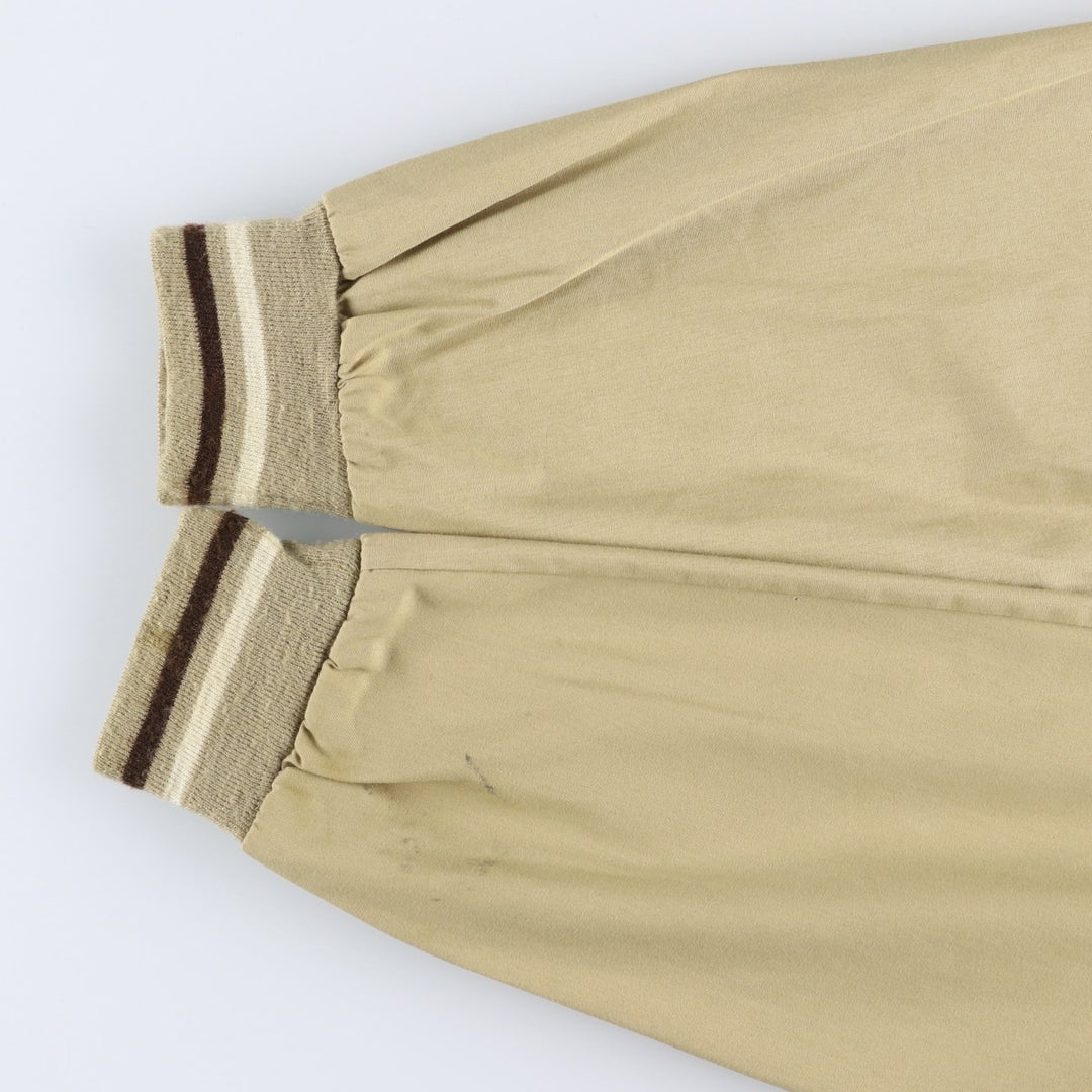 Vintage 1980'S Sears Braggin' Dragon Blouson, Men's Size Medium polyester Beige type Vintage Second Hand