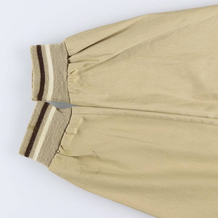 Vintage 1980'S Sears Braggin' Dragon Blouson, Men's Size Medium polyester Beige type Vintage Second Hand