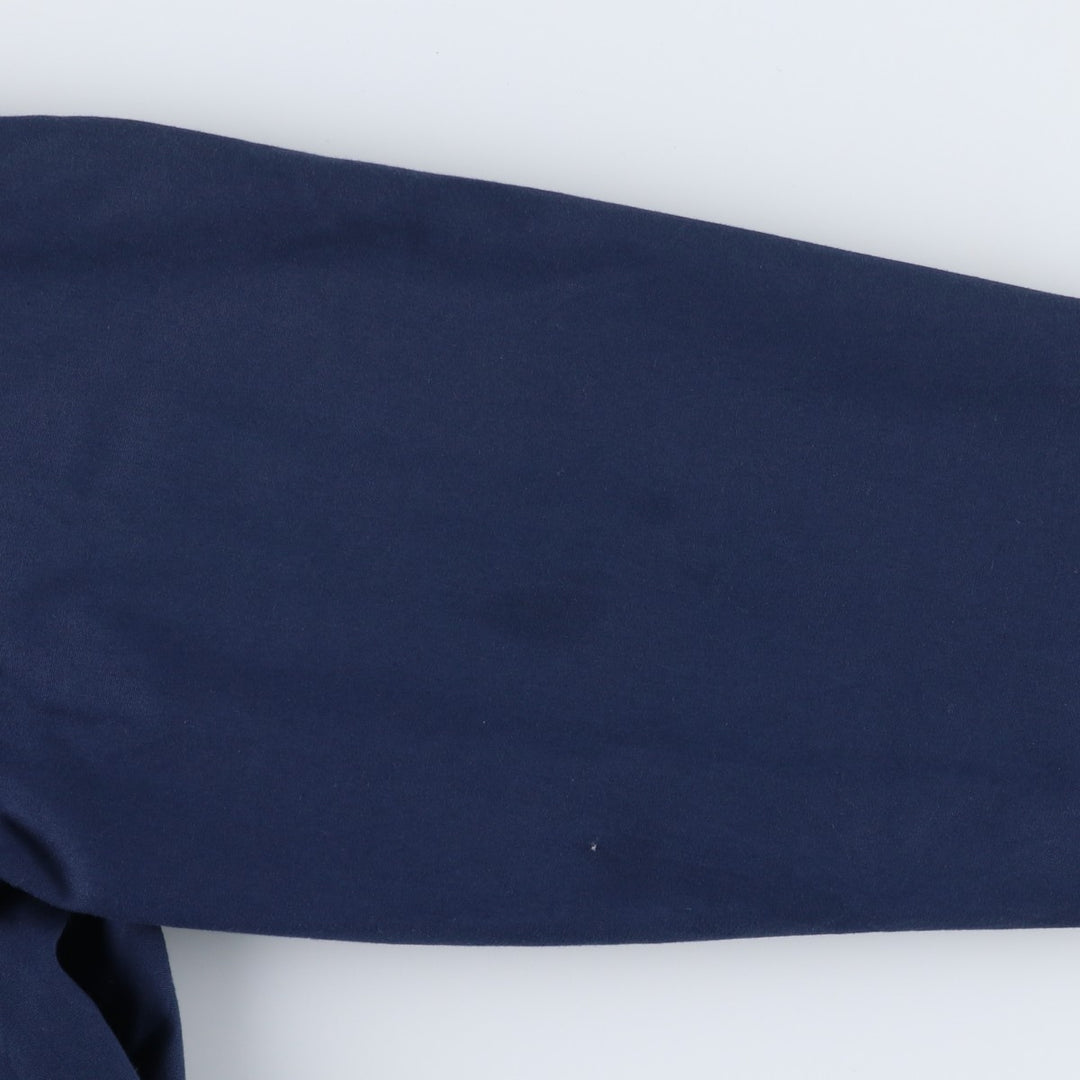 90s~00'S HABAND Derby Jacket Cup Shoulder Jacket Men's L size polyester Navy blue Vintage Second Hand