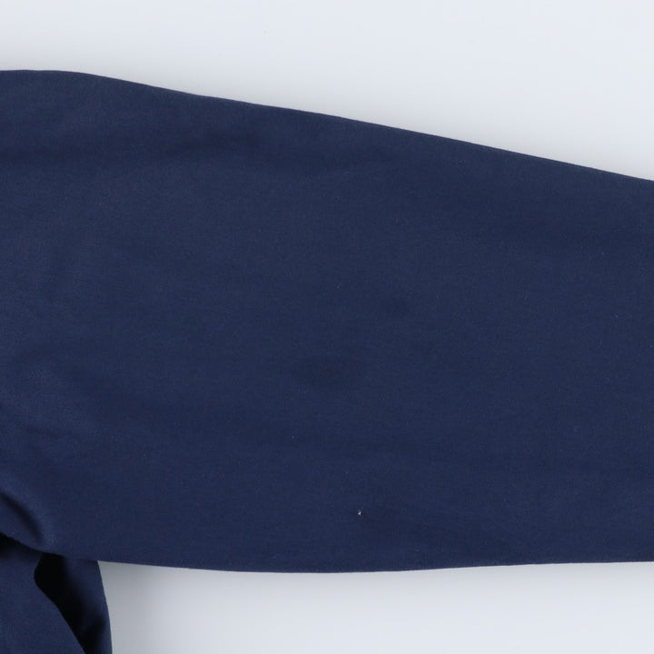 90s~00'S HABAND Derby Jacket Cup Shoulder Jacket Men's L size polyester Navy blue Vintage Second Hand