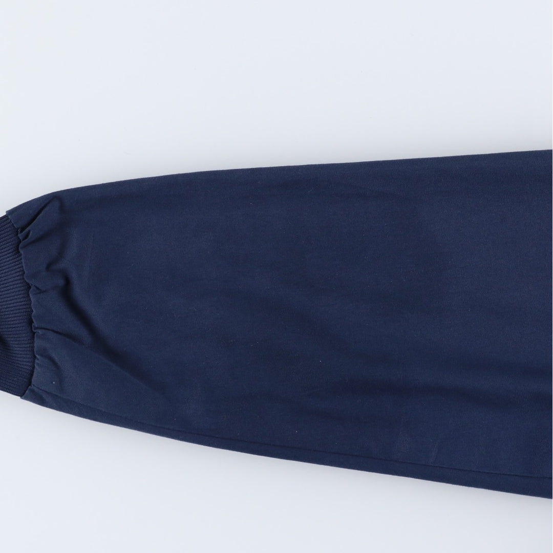 90s~00'S HABAND Derby Jacket Cup Shoulder Jacket Men's L size polyester Navy blue Vintage Second Hand