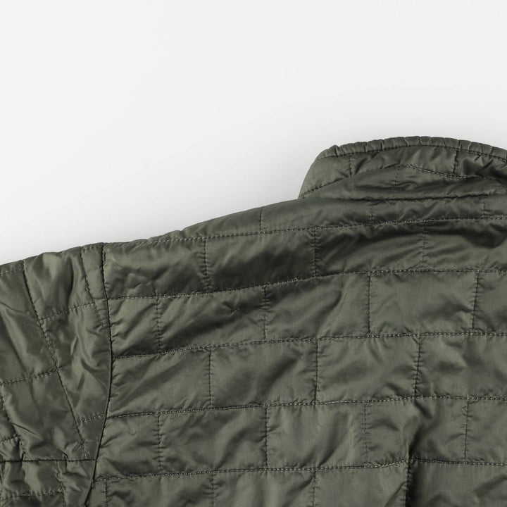 Patagonia Nano Puff Jacket 84212FA20, Men's Medium Size recycled polyester Khaki type Vintage Second Hand