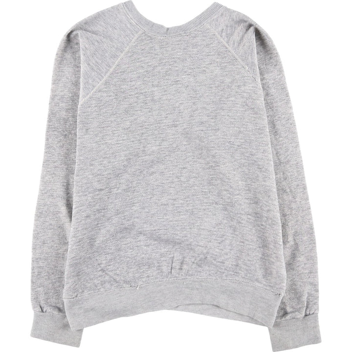 Vintage 1980'S Adidas logo sweatshirt, Made in USA, Men's Size Medium acrylic gray type Vintage Second Hand