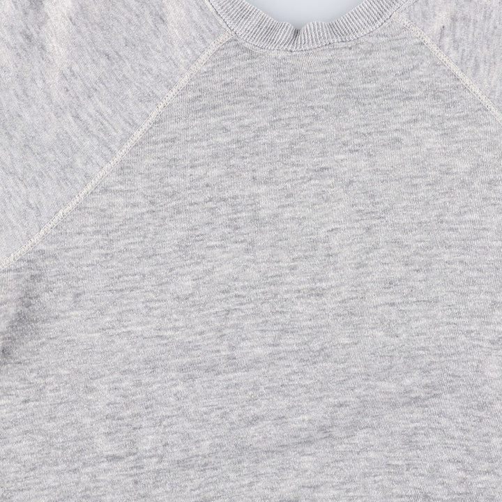 Vintage 1980'S Adidas logo sweatshirt, Made in USA, Men's Size Medium acrylic gray type Vintage Second Hand