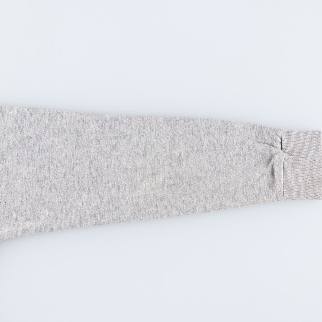 Vintage 1980'S Adidas logo sweatshirt, Made in USA, Men's Size Medium acrylic gray type Vintage Second Hand