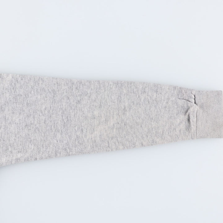 Vintage 1980'S Adidas logo sweatshirt, Made in USA, Men's Size Medium acrylic gray type Vintage Second Hand