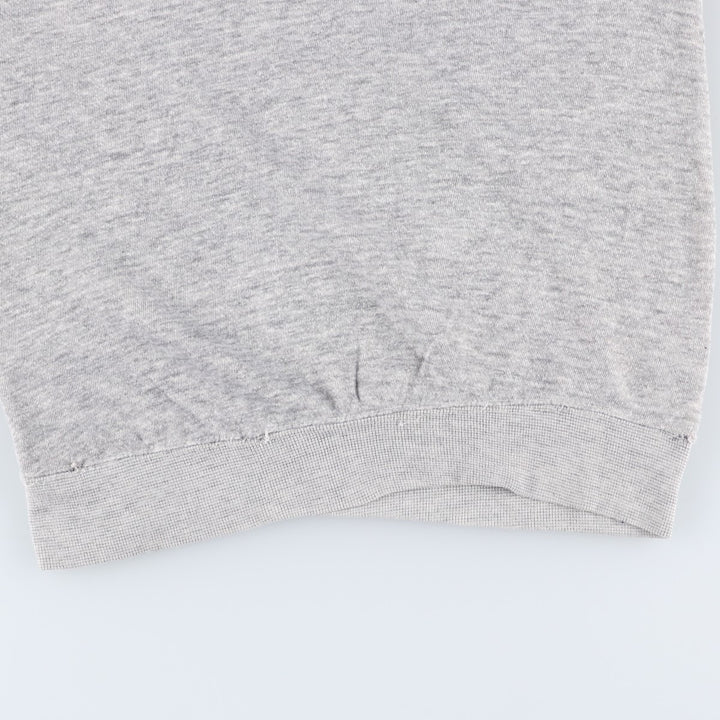 Vintage 1980'S Adidas logo sweatshirt, Made in USA, Men's Size Medium acrylic gray type Vintage Second Hand