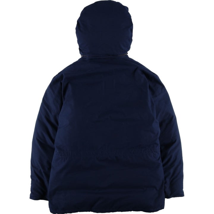 Eddie Bauer Goose Down Jacket, Men's Size M polyester navy blue type Vintage Second Hand