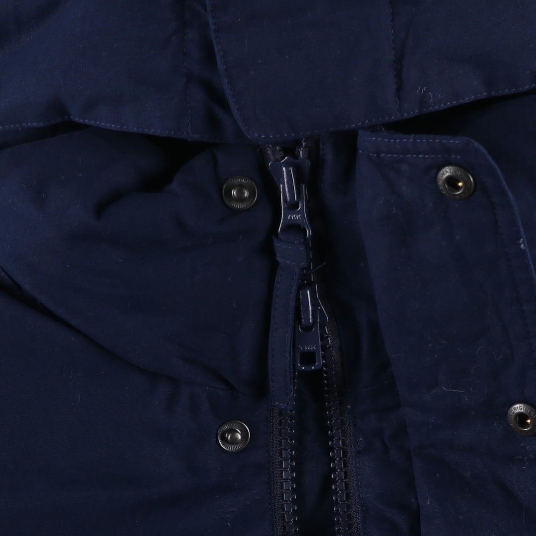 Eddie Bauer Goose Down Jacket, Men's Size M polyester navy blue type Vintage Second Hand