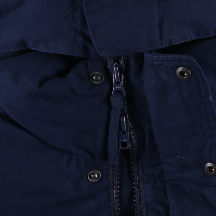 Eddie Bauer Goose Down Jacket, Men's Size M polyester navy blue type Vintage Second Hand