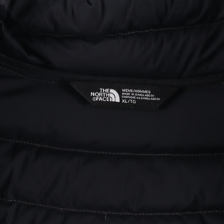 The North Face Goose Down Jacket, Men's XL Nylon Charcoal Vintage Second Hand