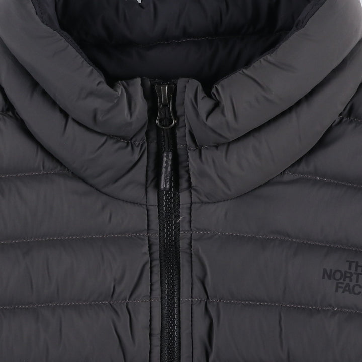 The North Face Goose Down Jacket, Men's XL Nylon Charcoal Vintage Second Hand