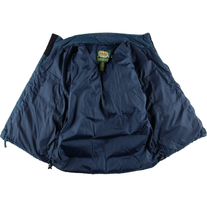90s-00'S Cabelas Vintage Goose Down Jacket, Men's Size Medium polyester blue type Vintage Second Hand