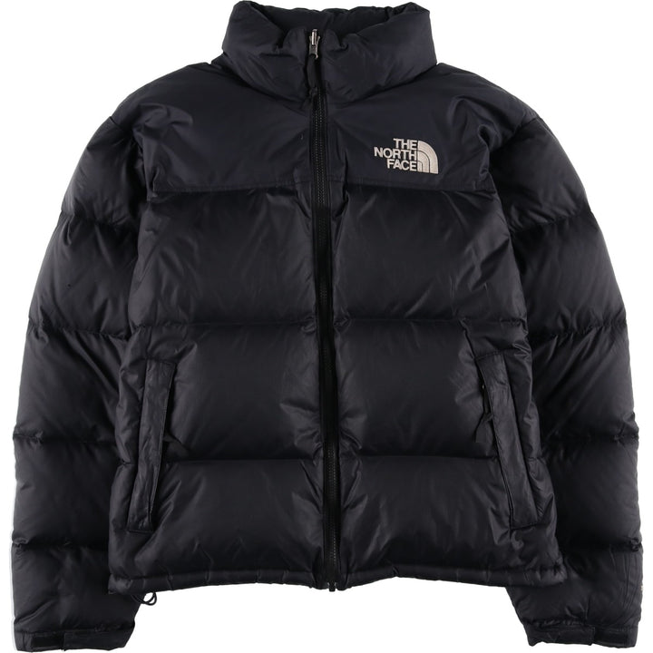 The North Face Nuptse Jacket, 700 fill power ripstop goose down jacket, men's size M Nylon black type Vintage Second Hand