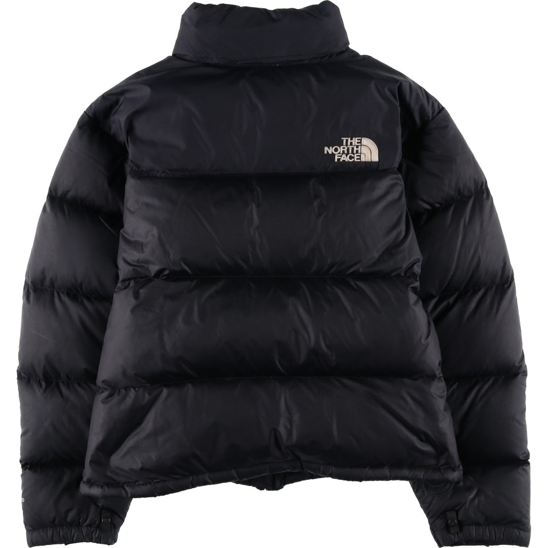 The North Face Nuptse Jacket, 700 fill power ripstop goose down jacket, men's size M Nylon black type Vintage Second Hand