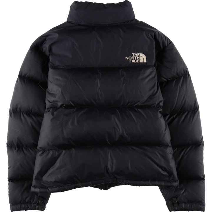 The North Face Nuptse Jacket, 700 fill power ripstop goose down jacket, men's size M Nylon black type Vintage Second Hand