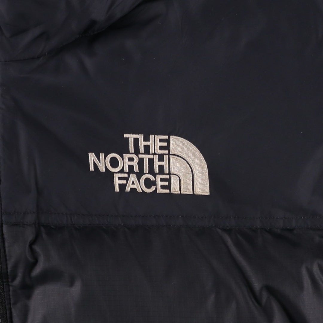 The North Face Nuptse Jacket, 700 fill power ripstop goose down jacket, men's size M Nylon black type Vintage Second Hand