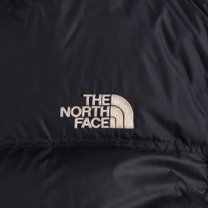 The North Face Nuptse Jacket, 700 fill power ripstop goose down jacket, men's size M Nylon black type Vintage Second Hand