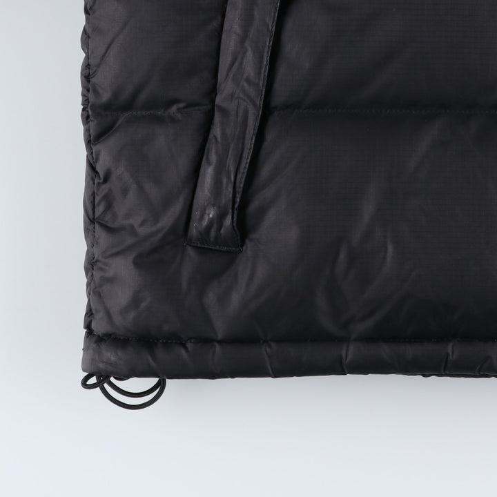 The North Face Nuptse Jacket, 700 fill power ripstop goose down jacket, men's size M Nylon black type Vintage Second Hand