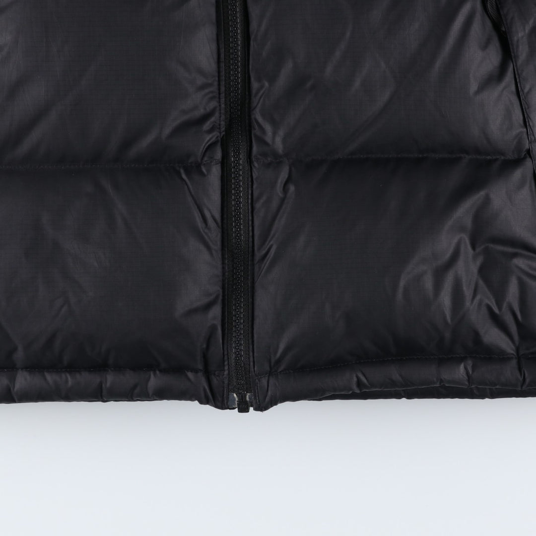 The North Face Nuptse Jacket, 700 fill power ripstop goose down jacket, men's size M Nylon black type Vintage Second Hand