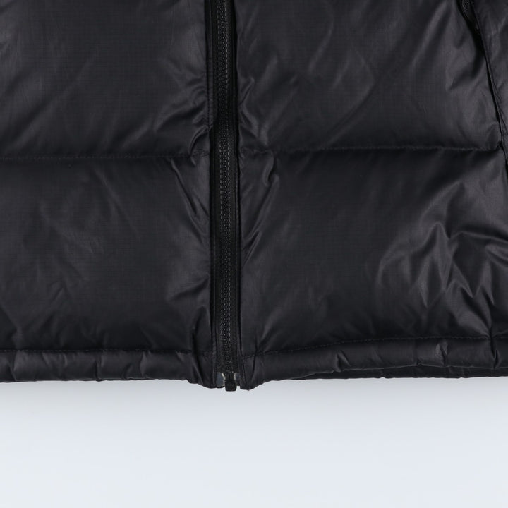 The North Face Nuptse Jacket, 700 fill power ripstop goose down jacket, men's size M Nylon black type Vintage Second Hand