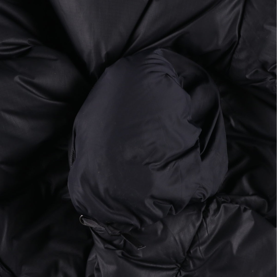 The North Face Nuptse Jacket, 700 fill power ripstop goose down jacket, men's size M Nylon black type Vintage Second Hand