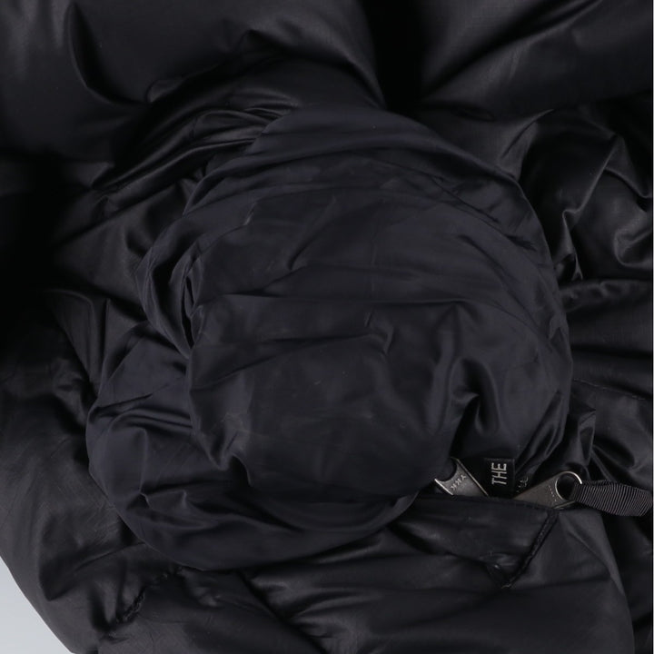 The North Face Nuptse Jacket, 700 fill power ripstop goose down jacket, men's size M Nylon black type Vintage Second Hand