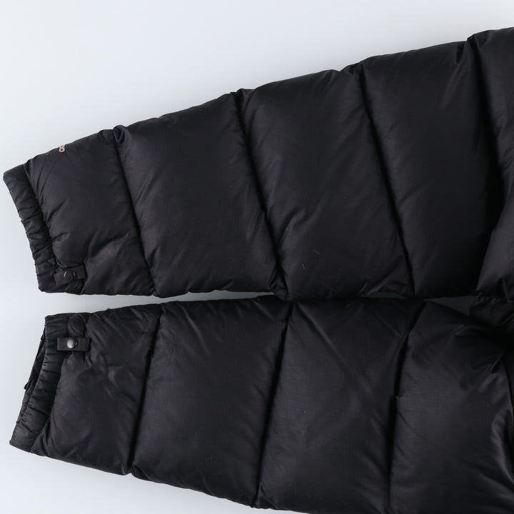 The North Face Nuptse Jacket, 700 fill power ripstop goose down jacket, men's size M Nylon black type Vintage Second Hand