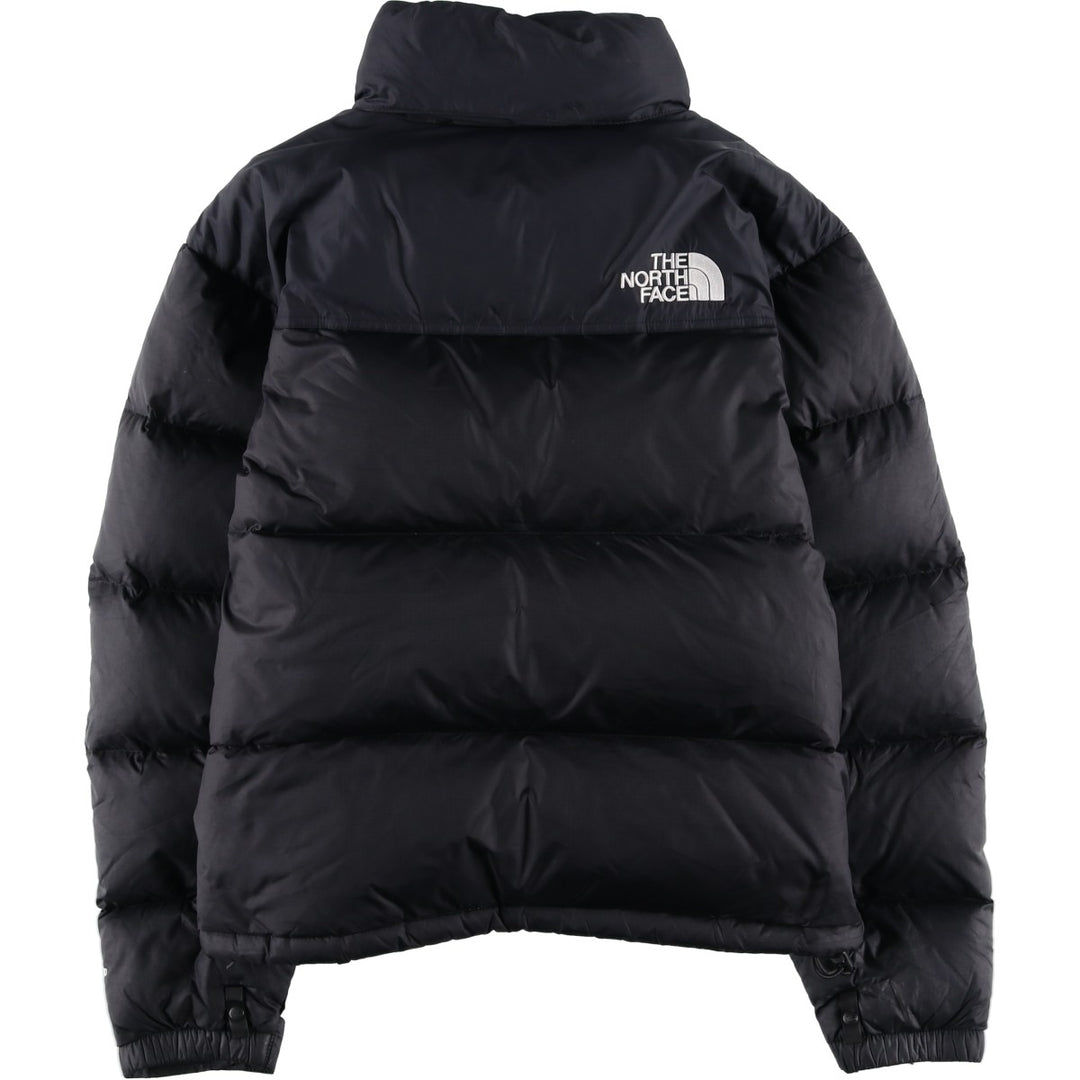 The North Face Nuptse Jacket, 700 fill power ripstop down jacket, men's size M Nylon black type Vintage Second Hand