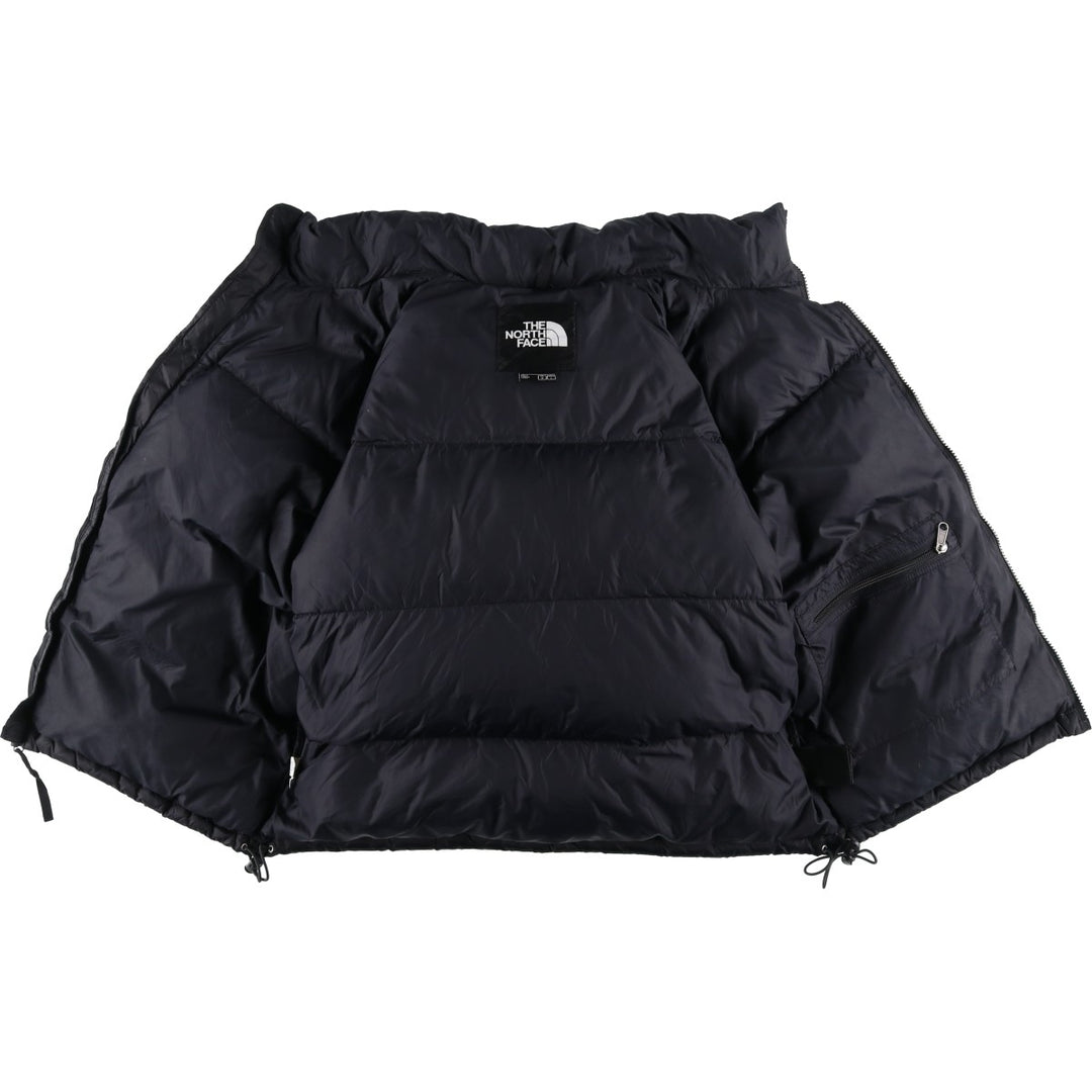 The North Face Nuptse Jacket, 700 fill power ripstop down jacket, men's size M Nylon black type Vintage Second Hand